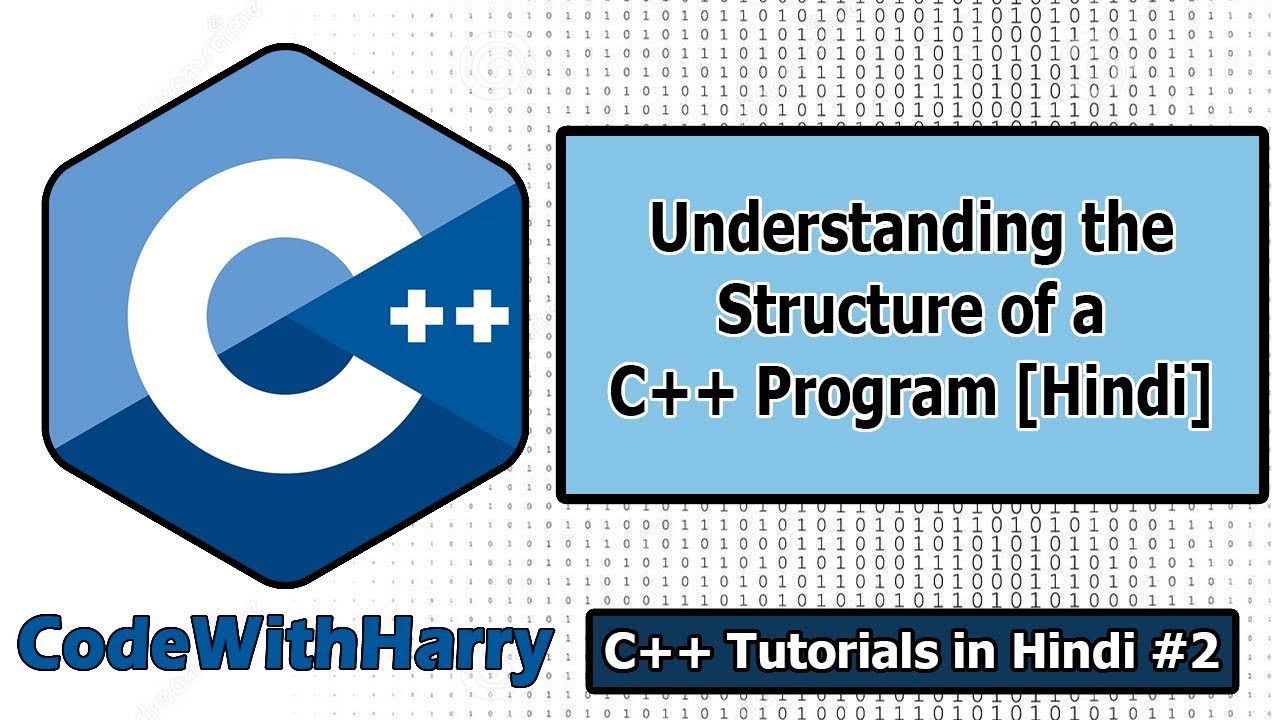 Ep2- Basic Structure of a C++ Program | C++ Tutorials for Beginners #2